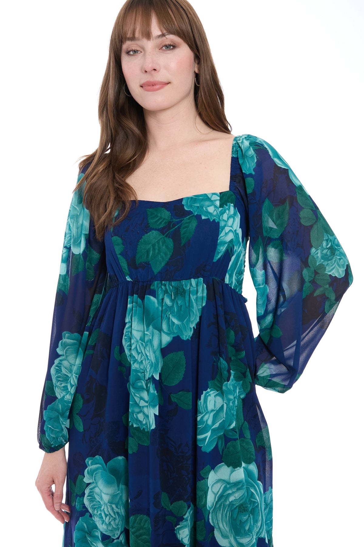 Trudie Maxi Babydoll Dress